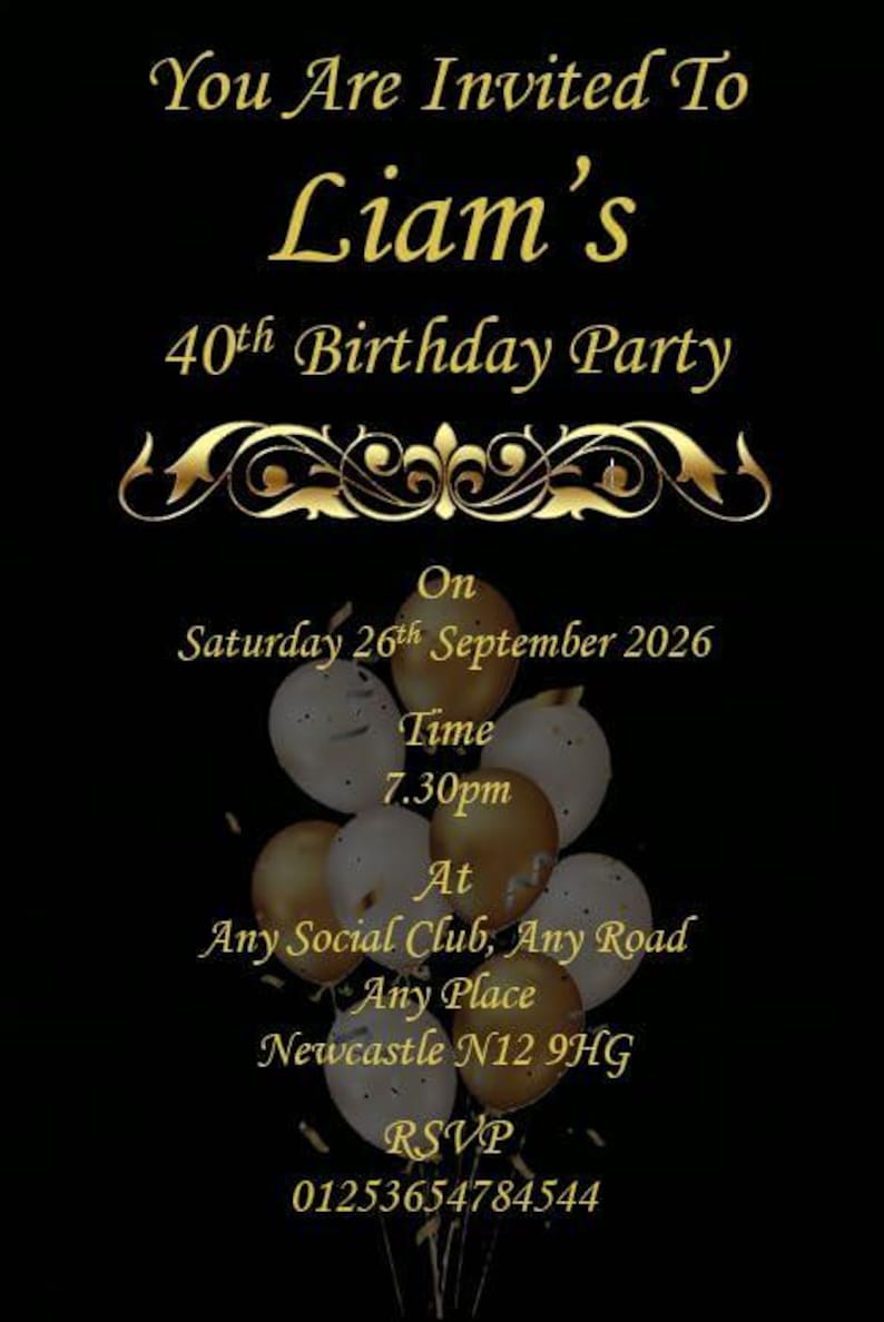 personalised-black-birthday-invitations-custom-birthday-party