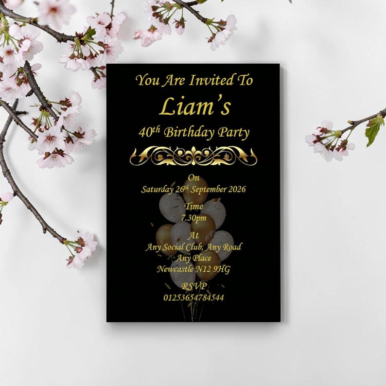 personalised-black-birthday-invitations-custom-birthday-party