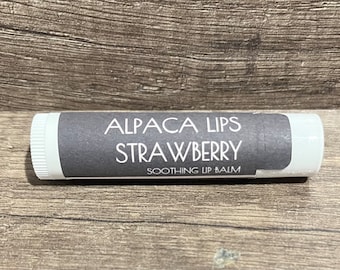 Moisturizing Strawberry Lip Balm