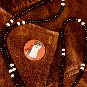 Jim morrison bead necklace Outlet