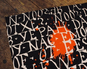 SPLATTER RAMBLINGS - Pure Silk Pocket Square by Mickey Strangeways - Gentleman's Accessories - Dandy - Men's Accessories - Suits