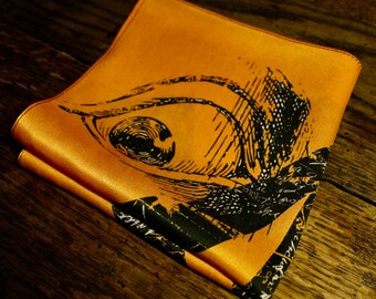 BROAD ARROW - Pure Silk Pocket Square by Mickey Strangeways - Gentleman's Accessories - Dandy - Men's Accessories - Suits