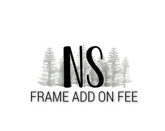 Frame Add On Fee - For Rounds Only