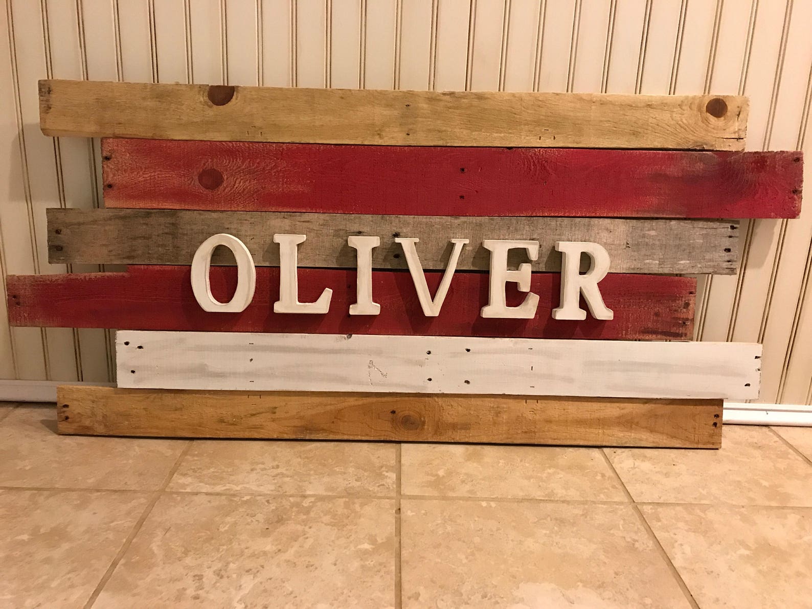 Pallet Wood Name Sign Wood Wall Decor Name Wall Art Nursery Etsy