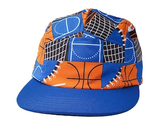 Retro Basketball 5 Panel Hat Toogumshoe