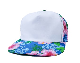 Retro Chill Floral Strapback Dad Hat Toogumshoe