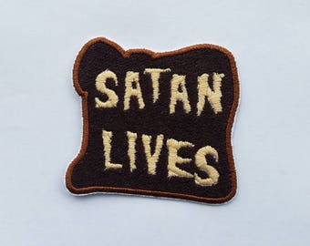 Satan Lives Toast Patch Toogumshoe Demon Possessed Toaster