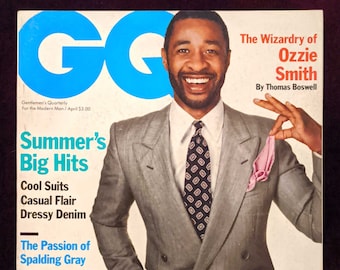 GQ Magazine Abril 1988