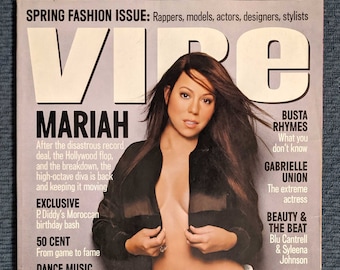 Vibe Magazine - March 2003 Mariah Carey