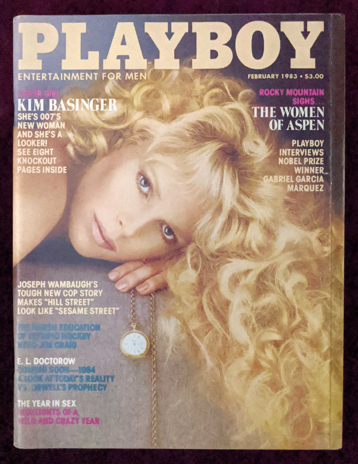 Playboy Magazine February 1983 Kim Basinger | Etsy