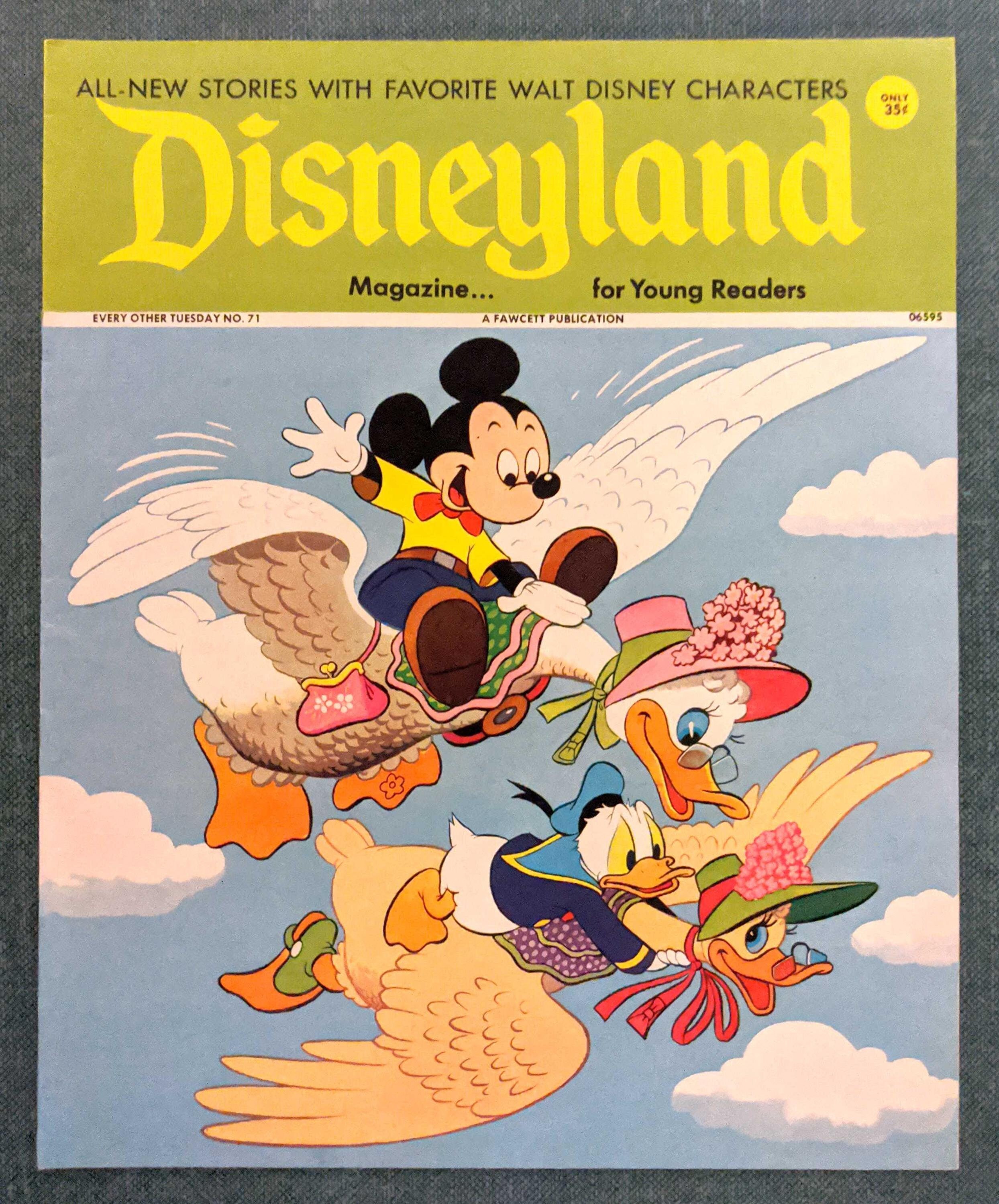 Disneyland Magazine - No. 71 Mickey Mouse and Donald Duck on