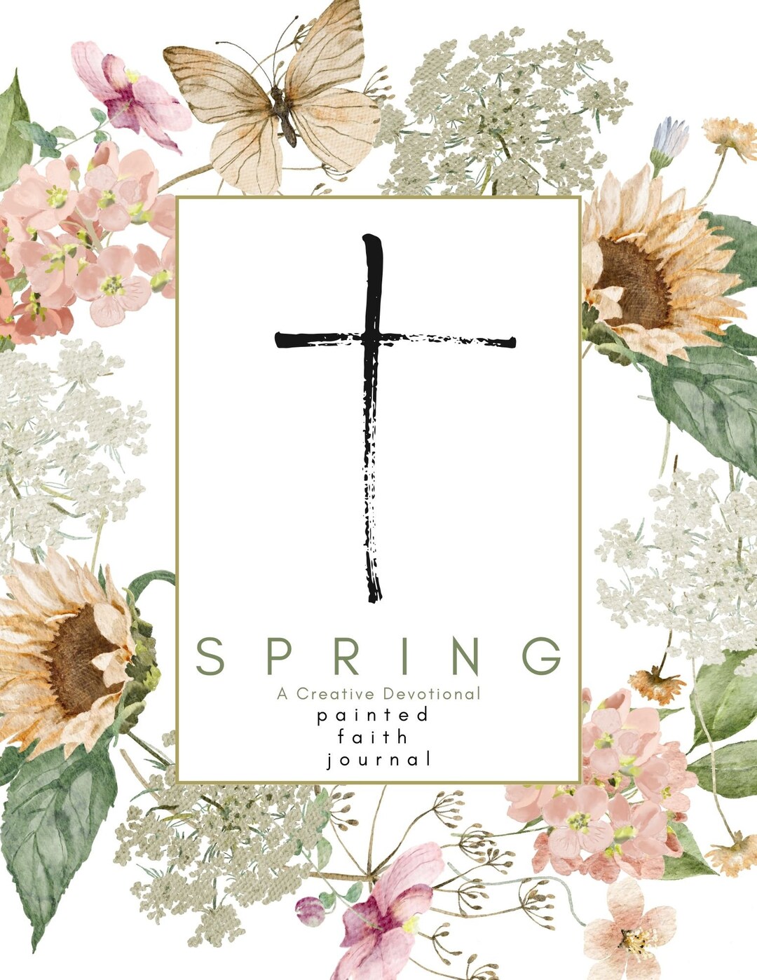 Spring Devotions Spring Faith Journal, Creative Devotional, Bible Journaling (digital ...