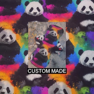 Assorbenti mestruali in tessuto, Assorbenti in tessuto, Assorbenti igienici in tessuto riutilizzabili, Assorbenti mestruali riutilizzabili, Salvaslip, regalo per lei. Panda Bears