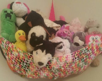 stuffed animal dog bed