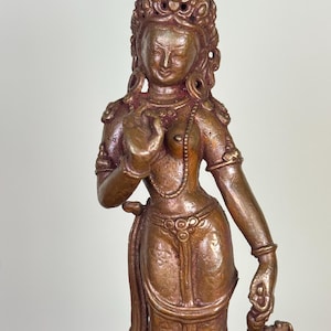 Tara Devi - Prasiddh Idols präsentiert Kupfer hergestelltes Museum Replicated Idol
