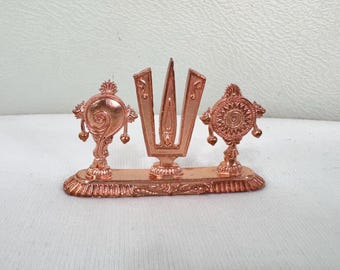 Shanku Chakra Nama -  Prasiddh idols presents copper miniature model
