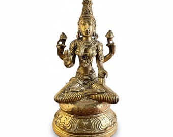 Mahalakshmi Devi - Prasiddh idols presents Panchaloha handcrafted idol