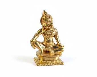 Shanta Narasimha Swamy in Sukhasana Pose - Prasiddh idols presents Panchaloha idol