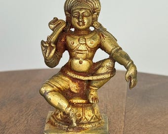 Ayyanar/ Dharmashasta - Prasiddh Idols Presents Panchaloha Made Museum Replicated Idol