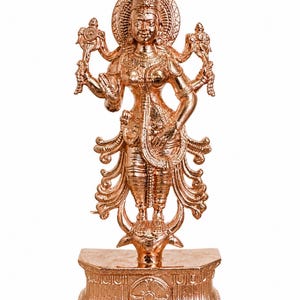 Vishnu Durga Devi - Prasiddh idols presents copper idol