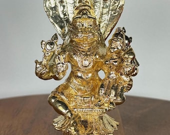 Lakshmi Narasimha With Naga Shesha - Prasiddh idols presents Panchaloha idol