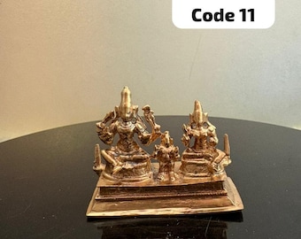 Somaskanda Murthy - Prasiddh idols presents Vintage replicated copper idol