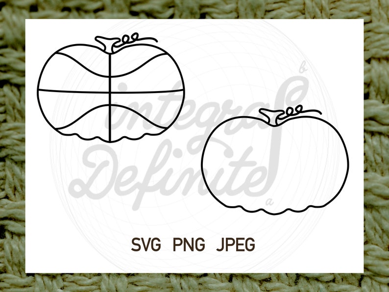 Basketball Pumpkin Outline SVG Fall Svg, Png, Jpeg Team Shirt Printable ...