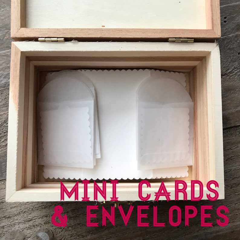 Watercolor Painting Kit MINI CARD-MAKING Art Kit Mini Cards /& Envelopes! Mini Cards WonderBox