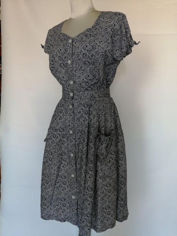 Complete skirt blouse 1980s