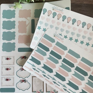 Scripture Study Stickers — Made for Wide Margin Scriptures, planners and journals