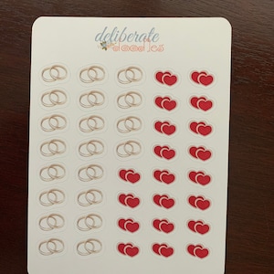 Anniversary Planner Stickers