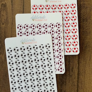 Soccer Planner Stickers