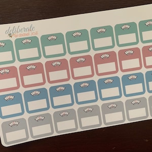 Weight / Scale Planner Stickers — Made to fit the Leafy Treetop Planners