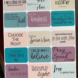 Citas de canciones de la primaria: diseñadas para adaptarse a la agenda Deliberate Doodles, Happy Planner y Erin Condren Planner