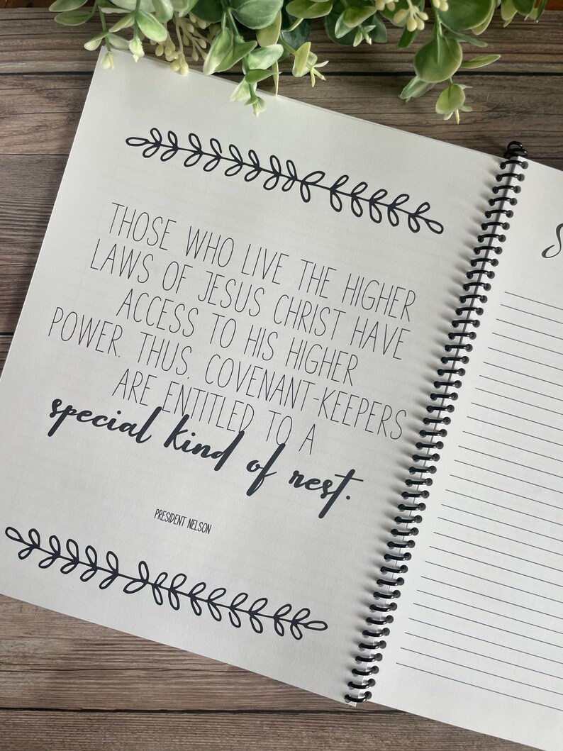 DIGITAL DOWNLOAD April 2023 LDS General Conference Notebook / Etsy