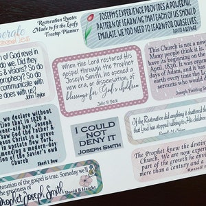 Citas de restauración: hechas para adaptarse a Deliberate Doodles, Erin Condren y Happy Planner (Q015)