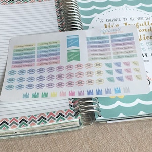 LDS Planner Stickers -- Made to fit the Mormon Mom Planner