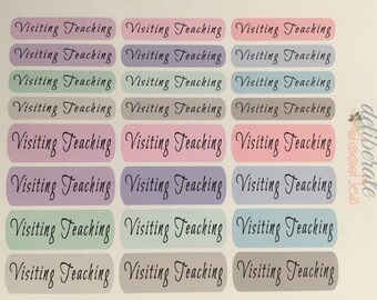 LDS Planner Stickers Made to fit the Mormon Mom Planner