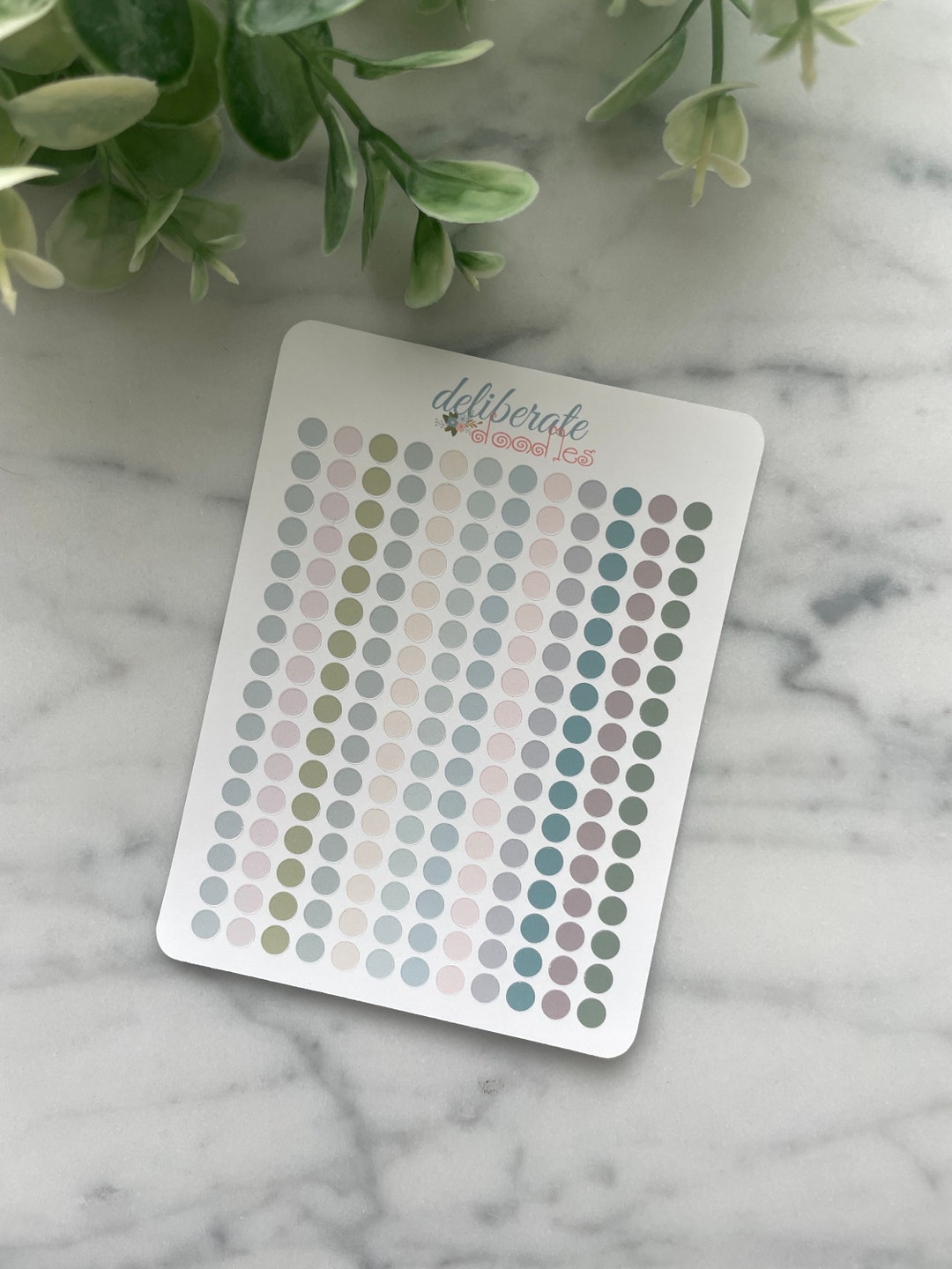 Small Dot Planner Stickers — Made to Fit the Deliberate Doodles, Erin ...