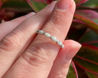 Breastmilk ring, simple ring, DNA jewelry, cremation jewelry, stackable jewelry