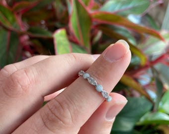 Breastmilk ring, simple ring, DNA jewelry, cremation jewelry, stackable jewelry