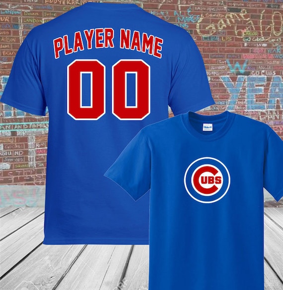 cubs jersey custom