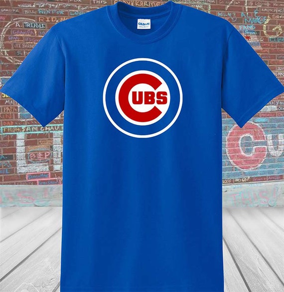 white chicago cubs t shirt