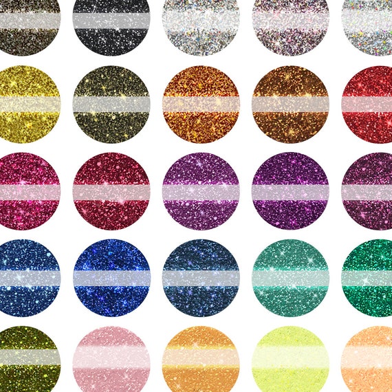 Siser Glitter Color Chart