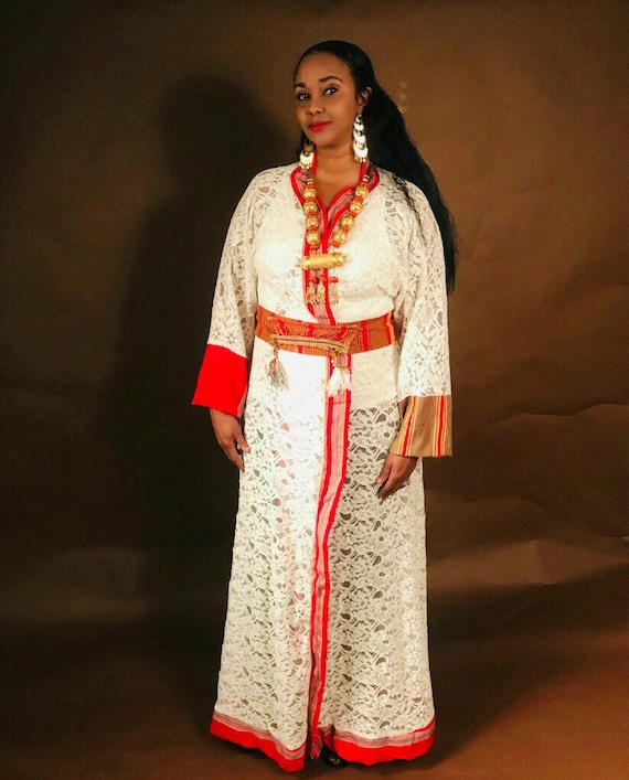 Somali Wedding Dress Abaya Open Kaftan Etsy