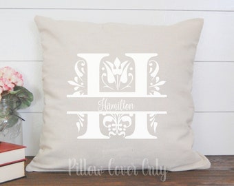 Custom Pillow, monogram pillow, couch pillow, throw pillow, wedding gift, gifts,  personalized pillows, home decor,  initial pillow, initial