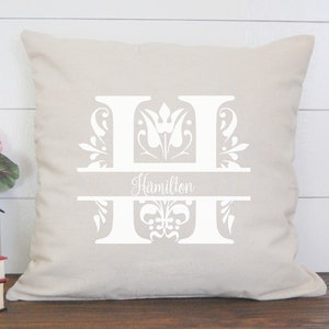 Paar cadeau, huwelijkscadeau, verjaardag, Valentijn, gepersonaliseerde kussen, naam kussen, familie kussen, aangepaste kussen, verloving, Valentijn