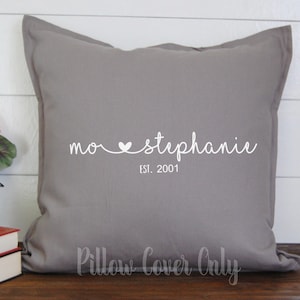 Couple Gift, Wedding Gift, Anniversary, Valentine, Personalized Pillow, Name Pillow, Family Pillow, Custom Pillow, Engagement, Valentine