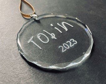 Engraved Handwriting Ornament, grandparent gift, Handwriting, handwriting keepsake, keepsake ornament, kid handwriting, child handwriting