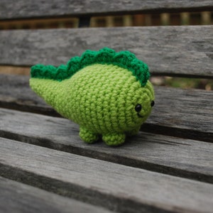 Amigurmi Dinosaur, Crochet Dinosaur Plushie